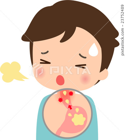 Men suffering from reflux esophagitis Men suffering from reflux esophagitis 23752489