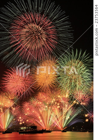 ① fireworks ① fireworks 23753564