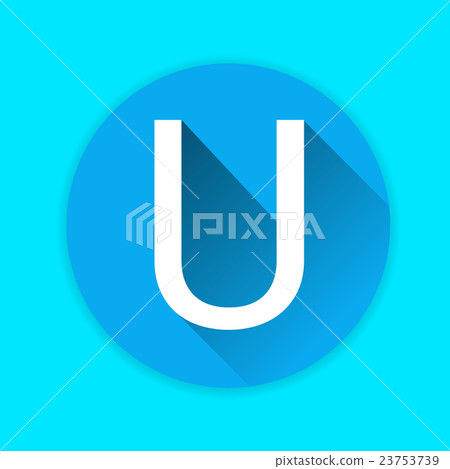 U Nutrition Chemistry Element Colorful Icon 23753739