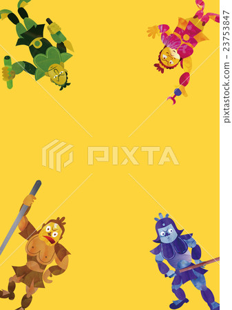 Buddha statue, the four princess kings 23753847