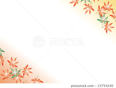 楓葉秋葉模板 23754240