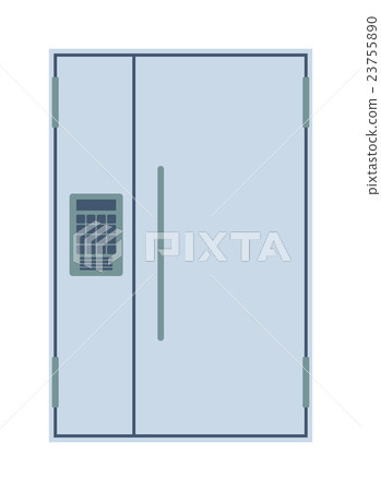 Door isolated vector illustration. - Stock Illustration [23755890] - PIXTA