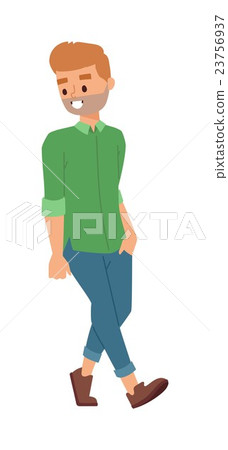 Hipster boy vector Hipster boy vector 23756937