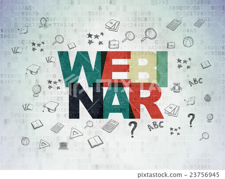 Education concept: Webinar on Digital Data Paper 23756945