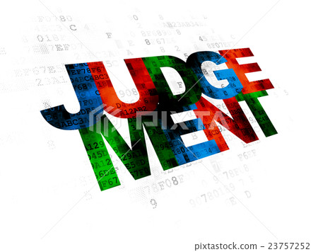 Law concept: Judgement on Digital background 23757252