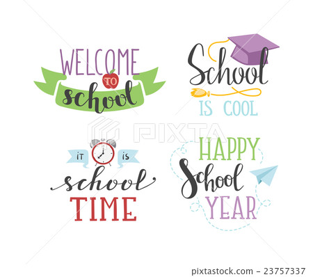 Back to school text vector Back to school text vector 23757337
