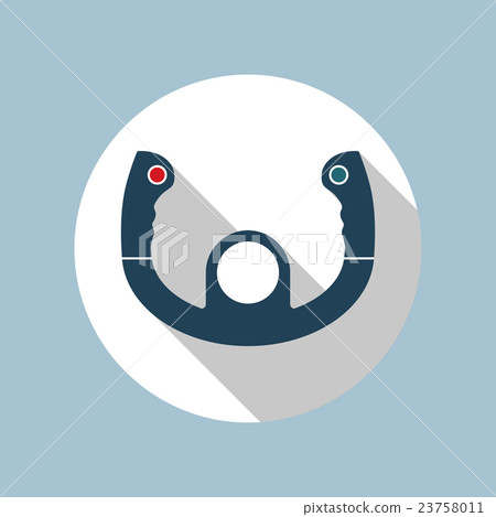 Aircraft Steering Helm Icon Aircraft Steering Helm Icon 23758011