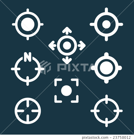 GPS Target Location Symbols GPS Target Location Symbols 23758012