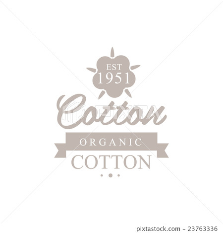 Organic Cotton Product Logo Design 23763336