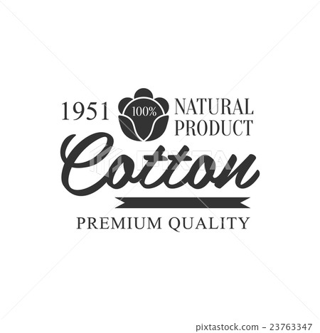 Cotton Black And White Product Logo Design Cotton Black And White Product Logo Design 23763347