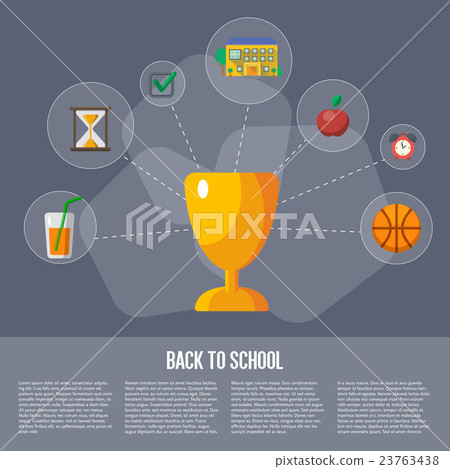 Back to school infographics concept Back to school infographics concept 23763438