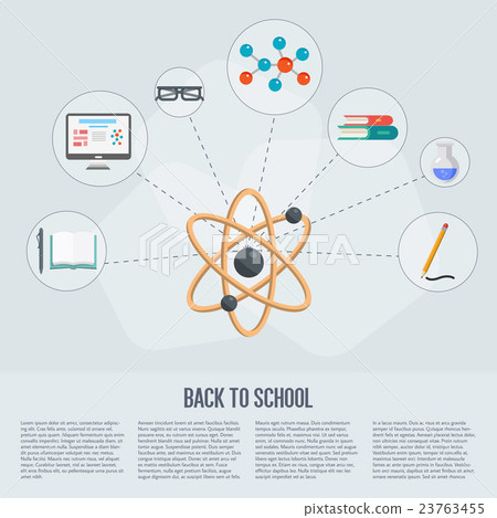 Back to school infographics concept 23763455