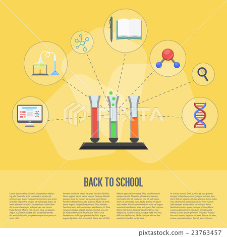 Back to school infographics concept 23763457
