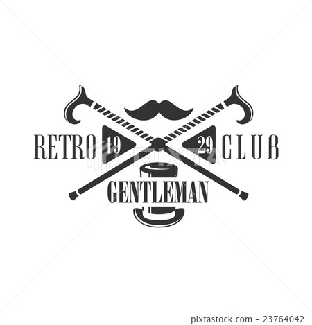 Retro Club Label Design Retro Club Label Design 23764042