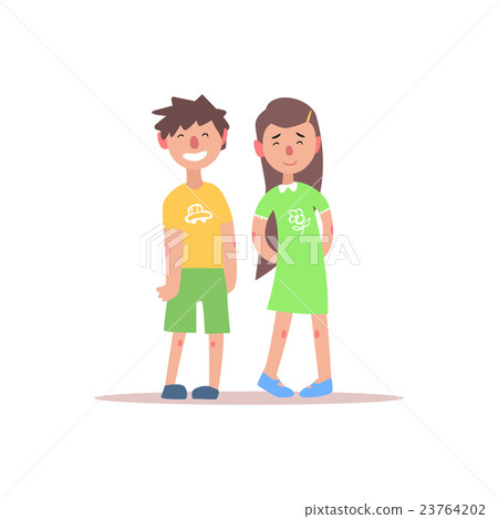 Teenage Brother And Sister Smiling 23764202