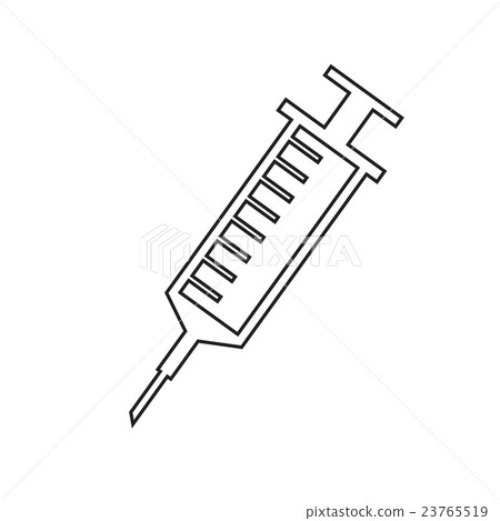 Syringe Icon Illustration design 23765519