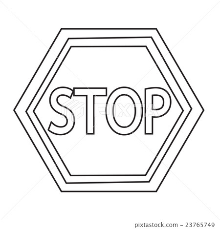 Stop Sign Icon Illustration design Stop Sign Icon Illustration design 23765749
