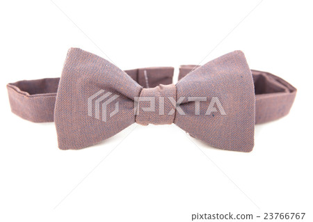 Classic men's bow tie isolated on the white Classic men's bow tie isolated on the white 23766767
