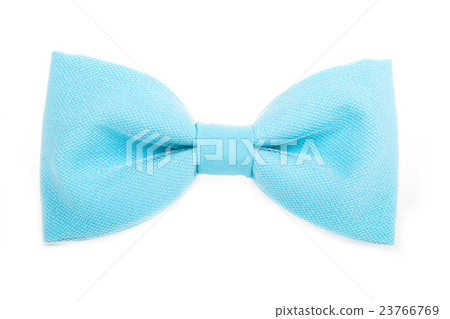 Blue bow tie accessory for respectable people on Blue bow tie accessory for respectable people on 23766769