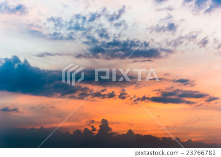 Dramatic landscape sunset Dramatic landscape sunset 23766781