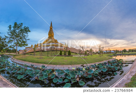 Maha Mongkol Bua Pagoda in Roi-ed Thailand Maha Mongkol Bua Pagoda in Roi-ed Thailand 23766984