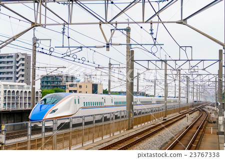 Hokuriku Shinkansen E 7 Series Midori Urawa Station 23767338