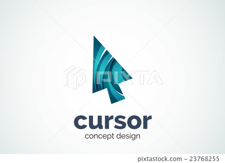 Cursor logo template, mouse pointer and arrow Cursor logo template, mouse pointer and arrow 23768255