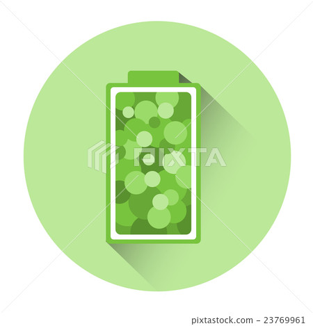 Green Battery Full Charge Icon Green Battery Full Charge Icon 23769961