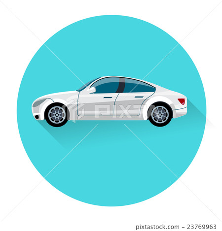 Car Side View Icon Car Side View Icon 23769963