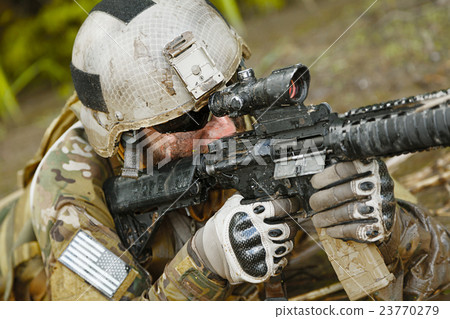 Green Beret in action 23770279