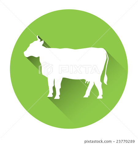 Cow Farm Animal Silhouette Icon Cow Farm Animal Silhouette Icon 23770289