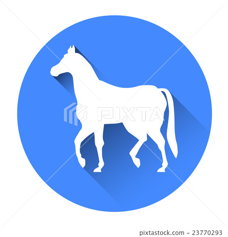 Horse Farm Animal Silhouette Icon Horse Farm Animal Silhouette Icon 23770293