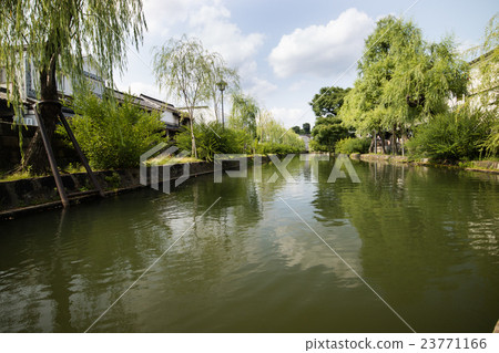 View from Kurashiki River Sinking (Okayama - Kurashiki) View from Kurashiki River Sinking (Okayama - Kurashiki) 23771166