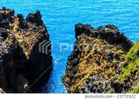 View from the cliff of Yase Hidden boat of Yoshitsune 23772922