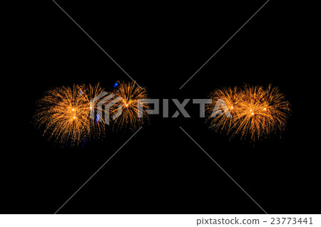 abstract Fireworks light up the dark sky abstract Fireworks light up the dark sky 23773441