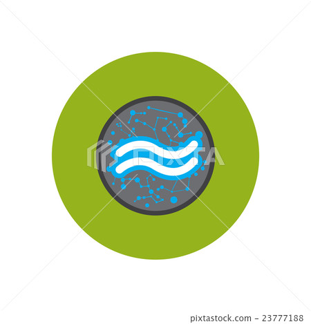 stylish icon in color circle element zodiac stylish icon in color circle element zodiac 23777188