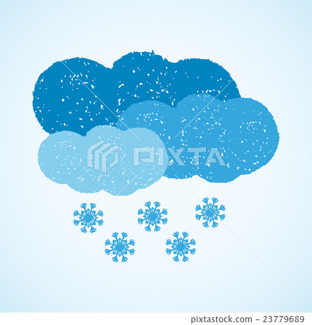 Weather - dark cloud and snow Weather - dark cloud and snow 23779689