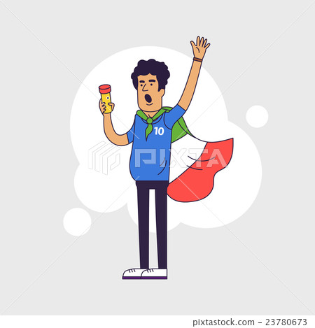 Fan of Italy national football team, sports 23780673