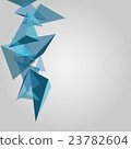Abstract geometric background, triangular design 23782604