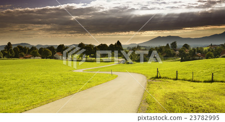 Alpine landscape Alpine landscape 23782995