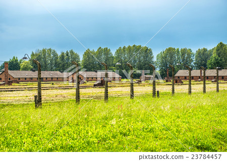 Barracks in former Nazi concentration camp Barracks in former Nazi concentration camp 23784457