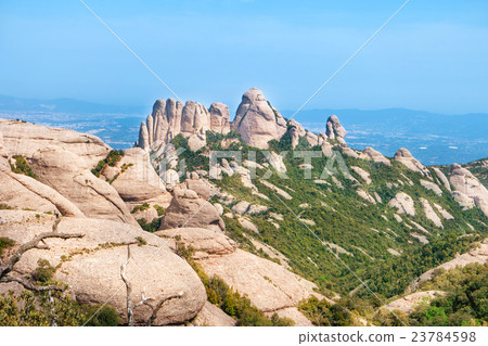 Landscape of mountain Montserrat 23784598