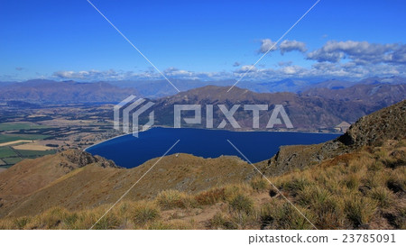 Blue Lake Hawea, New Zealand 23785091
