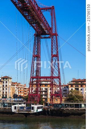The Bizkaia suspension bridge in Portugalete Spain 23786550
