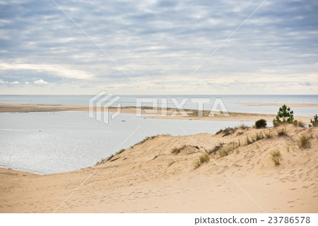 The Arcachon Bay and The Duna of Pyla, France The Arcachon Bay and The Duna of Pyla, France 23786578