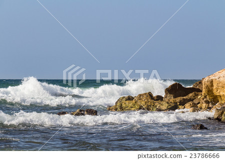 waves on to the seashore waves on to the seashore 23786666