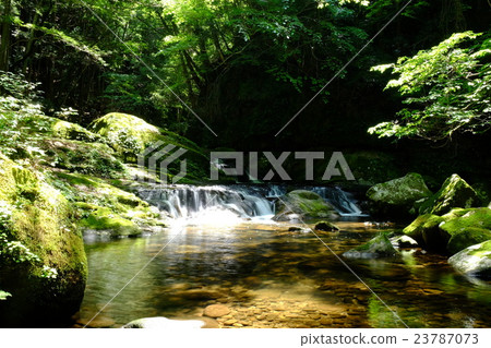 Akame Shogakuigaki瀑布瀑布 23787073