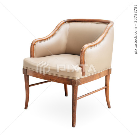 Old leather armchair 23788783