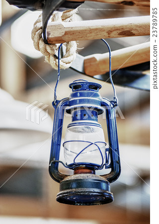 Old Lantern - Vintage Lamp - Manta - Ecuador - HDR 23789785