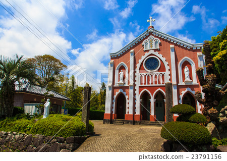 Houki church Nagasaki's church group latent Christian Houki church Nagasaki's church group latent Christian 23791156